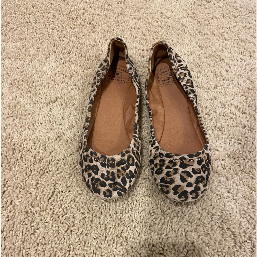 Lucky Brand Leopard shoes